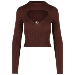 Diesel 'M-Olina' Redwood Wool Sweater Women
